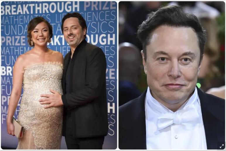 Google創辦人低調離婚！相關細節均保密　妻子曾被傳與馬斯克有染
